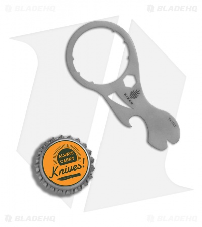 Kizer Deadfish Pocket Tool Titanium Bead Blast T102A1