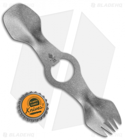 Kizer Fest Titanium Spork & Bottle Opener (Long) T306
