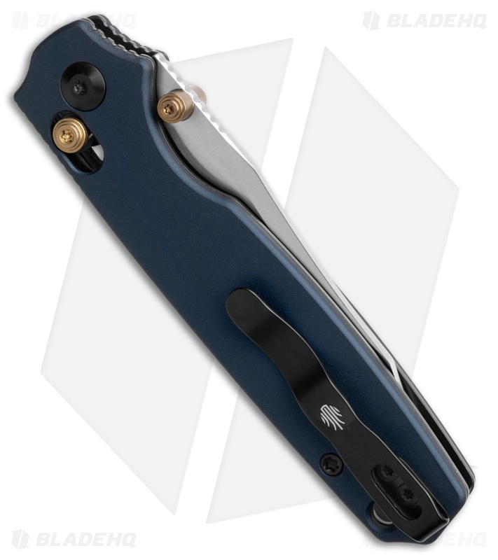 Kizer Pokiman Clutch Lock Knife Blue Aluminum