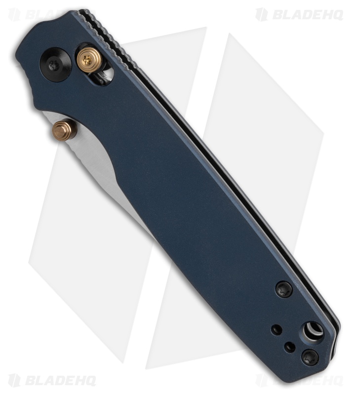 Kizer Pokiman Clutch Lock Knife Blue Aluminum (3.16" Satin)