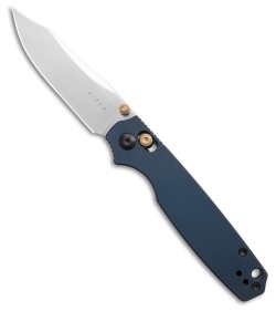 Kizer Pokiman Clutch Lock Knife Blue Aluminum (3.16" Satin)