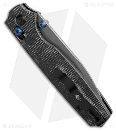 Kizer Pokiman Clutch Lock Knife Micarta (3.16" Stonewashed)