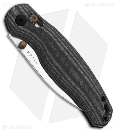 Kizer Phoca CD Clutch Lock Knife Norplex UltreX Micarta (3" Satin) V3781CDA1