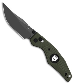Kizer Kizer Kinisis Clutch Lock Knife Olive Green G-10 (3.25" Gray PVD 14C28N) - $69.99 at Blade HQ