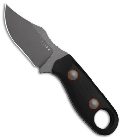 Kizer Beaver 2 Fixed Blade Knife Black G-10 (2.75" Gray SW) 1078A3