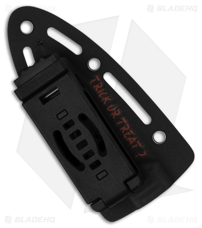 Kizer Hidden Agenda Fixed Blade Knife Black G-10 Halloween (3.5" Black)