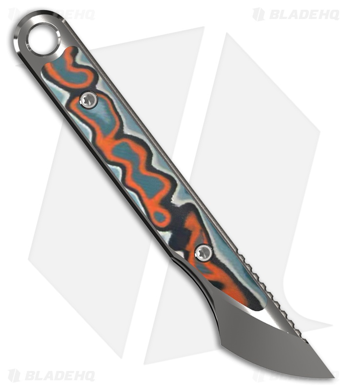 Kizer Cutlery Cannoli | Vortex Pattern Micarta