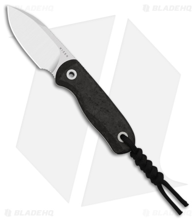 Kizer Drop Bear Drop Point Fixed Blade Knife Carbon Fiber (2.6" Satin) 1094A3
