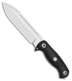 Kizer Drop Bear Fix 7 HexShox Fixed Blade Knife BLK/Orange Micarta/TPE (6.5" SW)