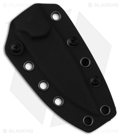 Kizer Cutlery Bone Fixed Blade Knife Black Micarta (3.2" Copper Damascus)