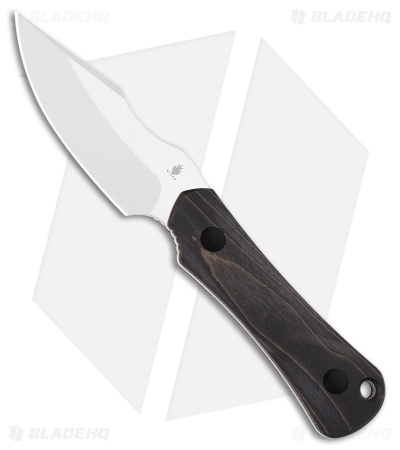 Kizer Cutlery Bone Fixed Blade Knife Stabilized Wood (3.2" Satin AEB-L)