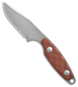 Kizer Derek Sharon Muskrat Fixed Blade Knife Mkuruti (3.1&quot; Bubble Satin) 1064A2 | 221489