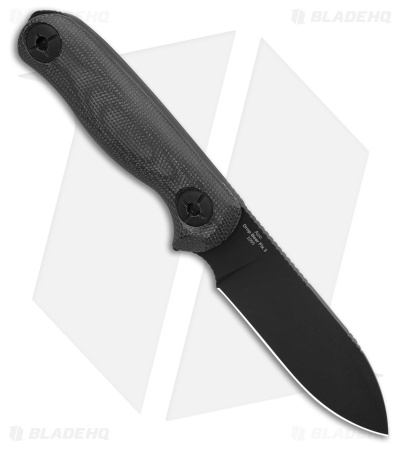 Kizer Drop Bear 3 Fixed Blade Knife Micarta (3.8" Black) 1101A3