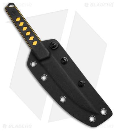 Kizer Kwaiken Fixed Blade Knife Black/Yellow G-10