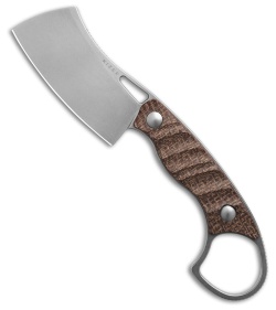 Kizer Little Rhino Fixed Blade Knife Burlap Micarta (2.7&quot; SW AEB-L) 1065A4 | 223615