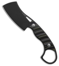 Kizer Little Rhino Fixed Blade Knife Olive Green/Black G-10 (2.7&quot; Black) 1065A3 | 223614
