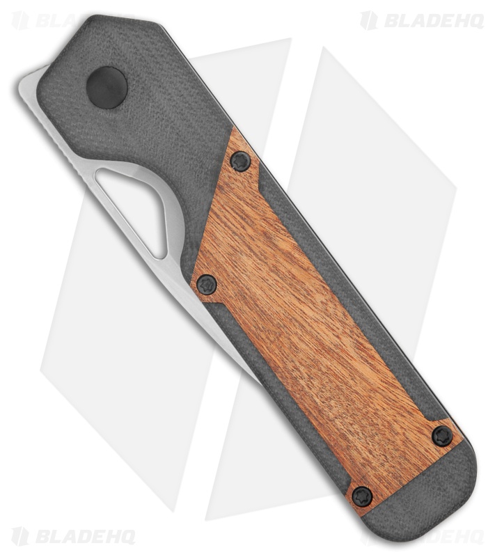 Kizer Militaw Pocket Knife Black G-10 Mkuruti Inlay