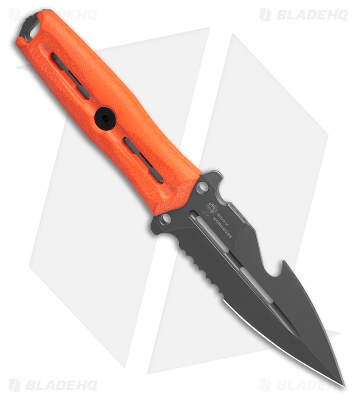 Kizer NORCROSS Fixed Blade Knife Orange G-10 ZX-FB01A5