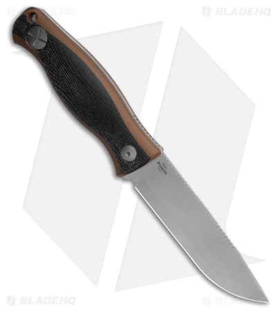 Kizer Polaris Fixed Blade Knife Tan G-10/Micarta Satin