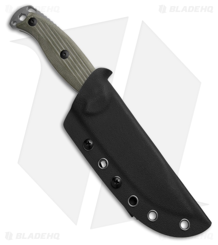Kizer Ursa Major Fixed Blade Knife Olive Green G-10 (4.4" Satin AEB-L) 1082A2
