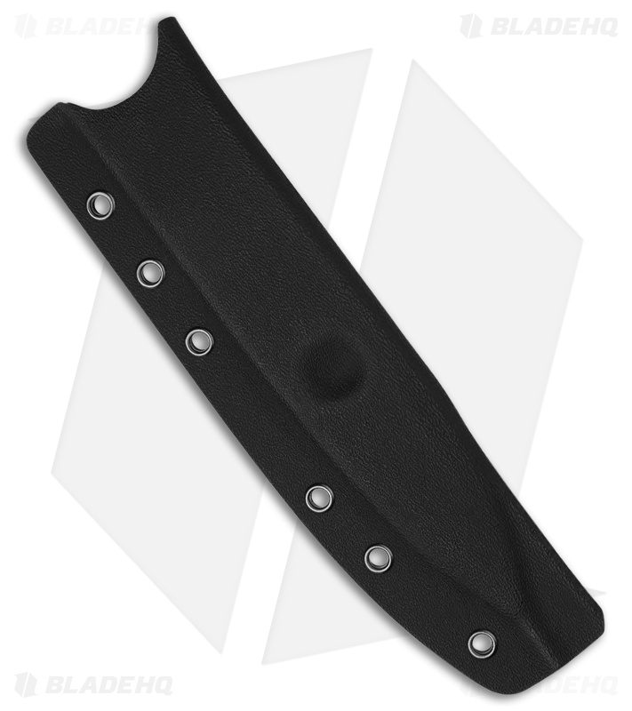 Kizer Defensor Fixed Blade Knife Gray Steel Black SW Serr