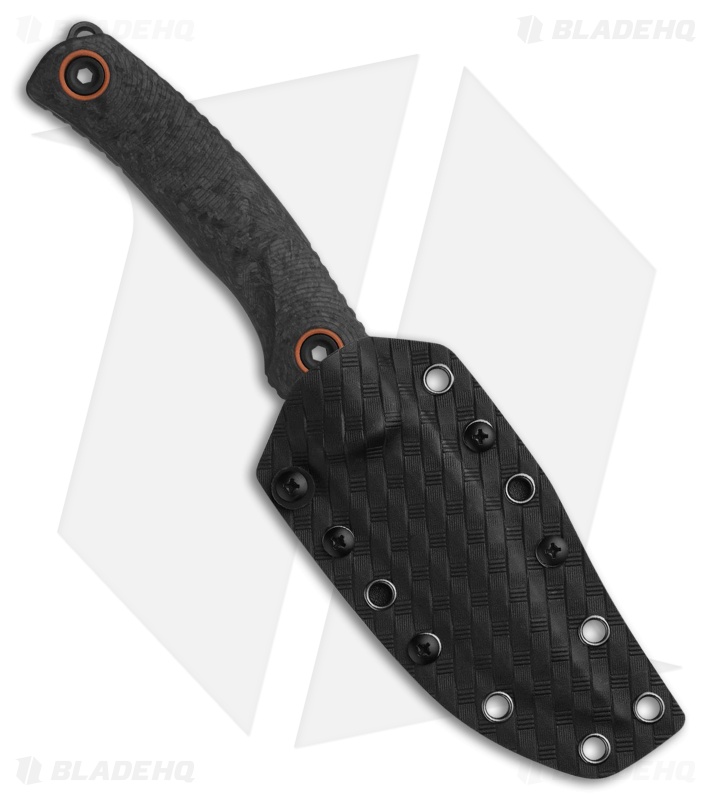 Kizer Pioneer Fixed Blade Knife Carbon Fiber/G-10 Black