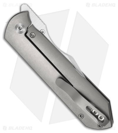 Kizer Maverick Customs Harpoon Fold Frame Lock Knife Micarta/Ti (3.4" Satin) 