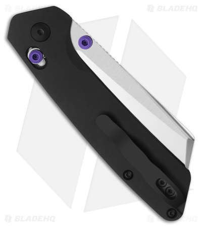 Kizer Cutlery Madrac CL AirTi Clutch Lock Knife Black Aluminum (3" Satin) 
