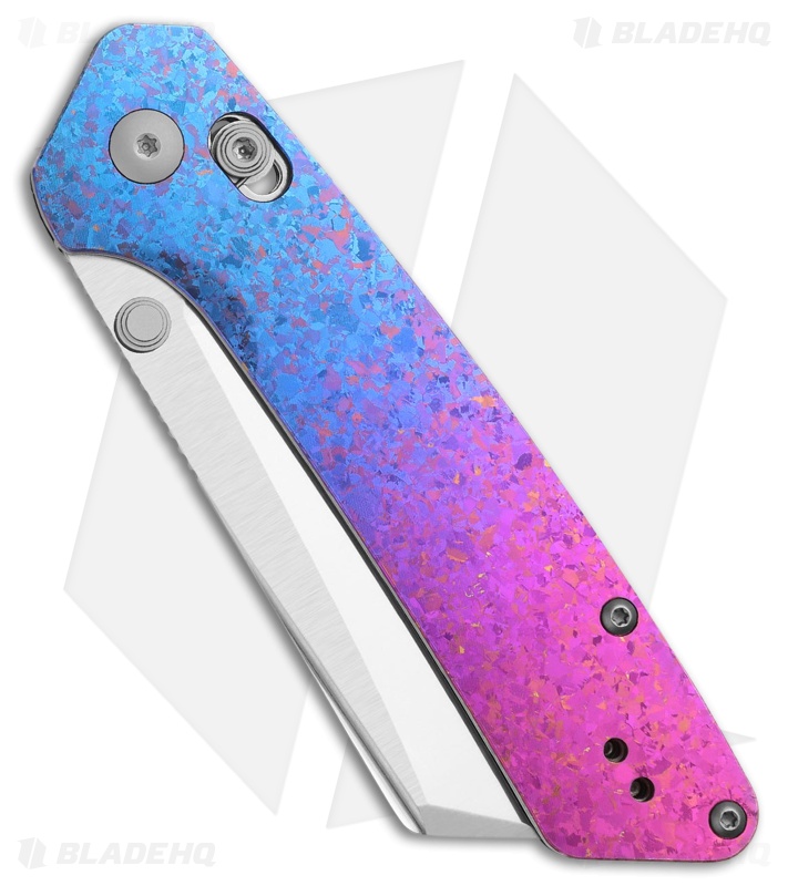 Kizer Cutlery Madrac CL AirTi Clutch Lock Knife Crystallized Ti (3" Satin)