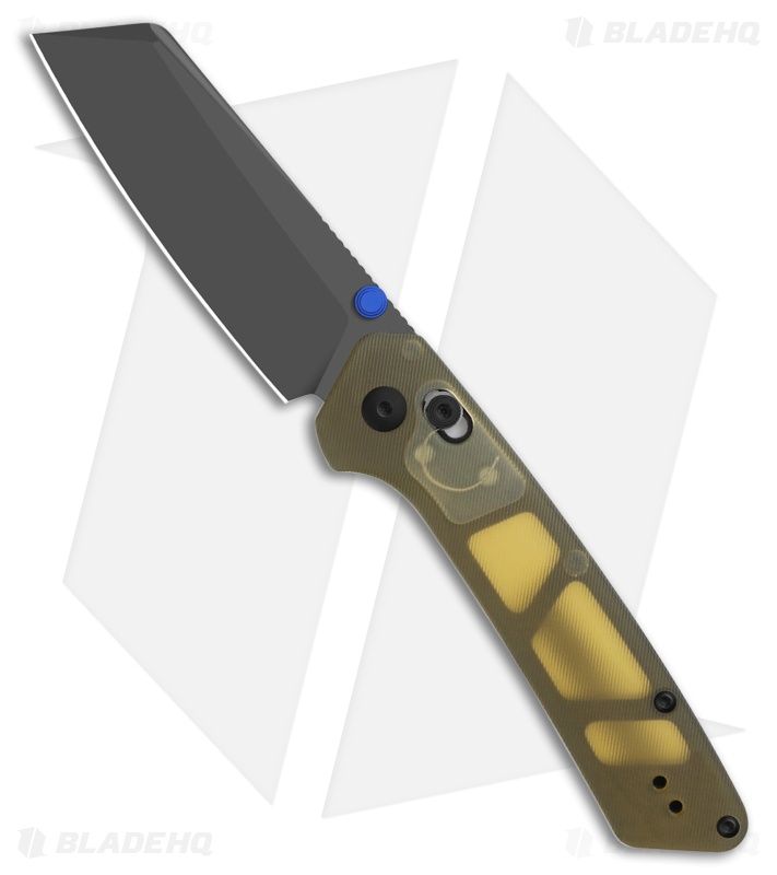 Kizer Cutlery Madrac CL AirTi Clutch Lock Knife PEI (3" Matte DLC Ultra) 