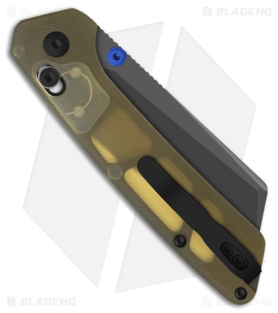 Kizer Cutlery Madrac CL AirTi Clutch Lock Knife PEI (3" Matte DLC Ultra) 