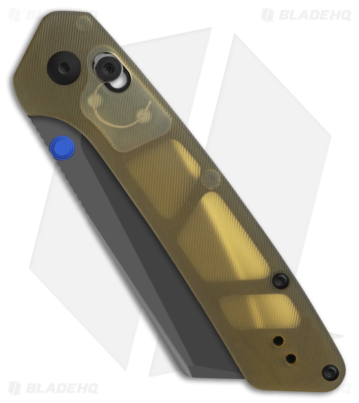 Kizer Cutlery Madrac CL AirTi Clutch Lock Knife PEI (3" Matte DLC Ultra) 