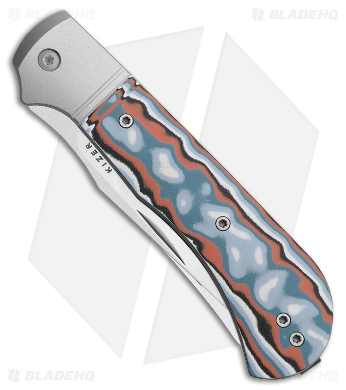 Kizer Trestle TP AirTi | Aluminum & Multicolored Vortex Pattern