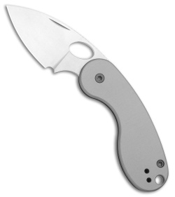 Kizer Microbe TSJ AirTi Slip Joint Knife Gray Aluminum (2.14" SW)