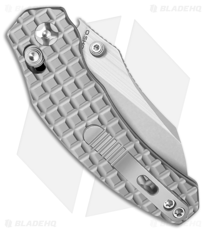 MM23 84㎝ Kizer Mini Bulldog Knife Silver Titanium Stonewash + Brushed