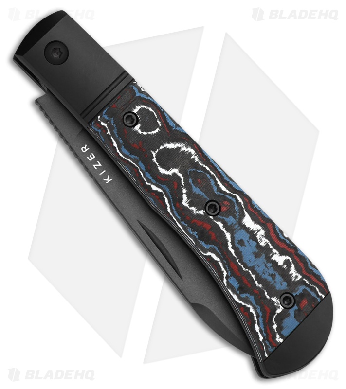 Kizer Trestle D Slip Joint Knife Al + Fat Carbon