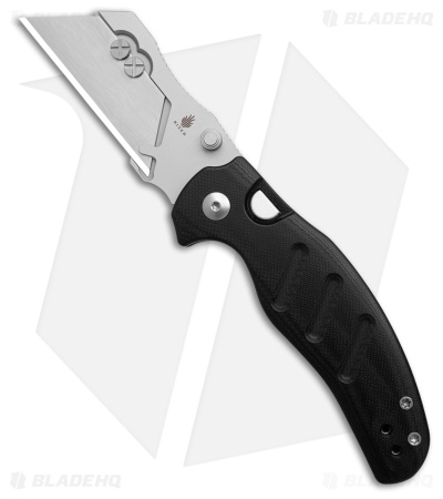 Kizer C01C Uti 1 Utility Knife Black G-10 (2.8" Bead Blast) V3488.29JSA3