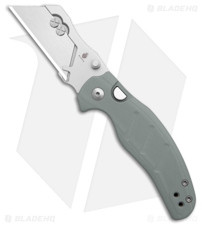 Kizer C01C Uti 1 Utility Knife Gray G-10 (2.8" Bead Blast)  V3488.29JSA1