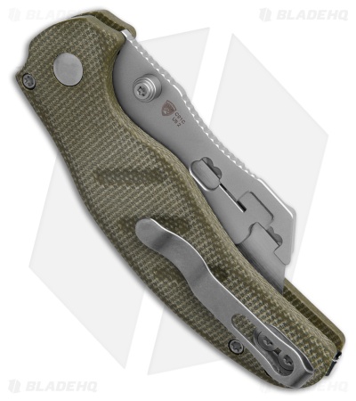 Kizer C01C Uti 2 Utility Knife Micarta (2.8" Bead Blast) V3488.29JNA1