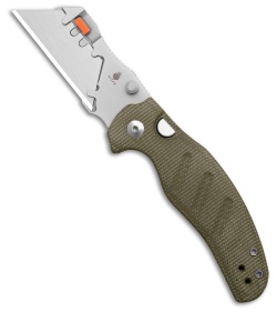 Kizer C01C Uti 2 Utility Knife Micarta (2.8" Bead Blast) V3488.29JNA1