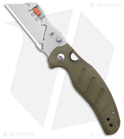 Kizer C01C Uti 2 Utility Knife Micarta (2.8" Bead Blast) V3488.29JNA1