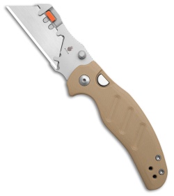 Kizer C01C Uti 2 Utility Knife Tan G-10 (2.8" Bead Blast) V3488.29JNA2