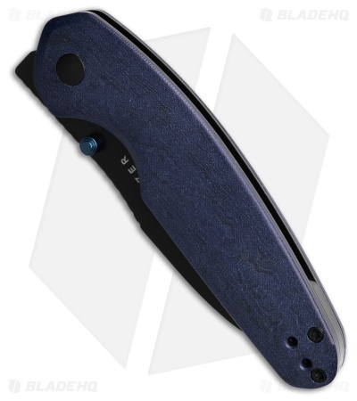 METEORページ Kizer Meteora Knife Blue Canyon Richlite Black PVD