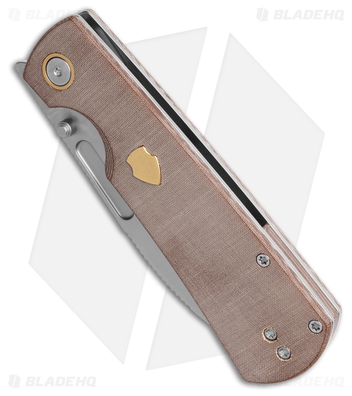 Kizer Retro Liner Lock Knife Micarta/Brass V4726A1