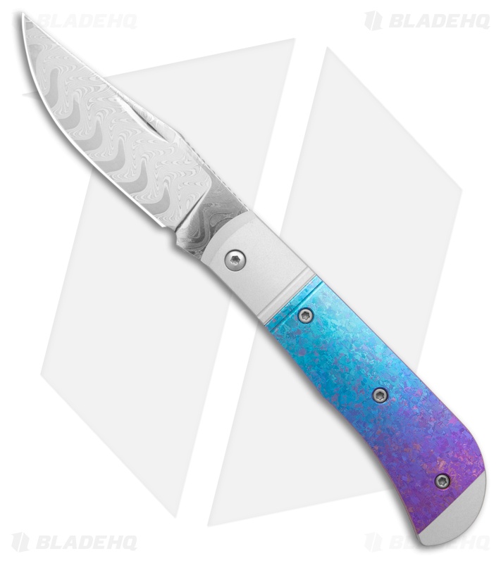 Kizer Trestle Slip Joint Knife Aluminum/Crystallized Ti