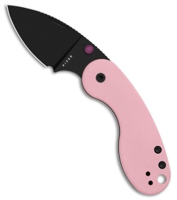 Kizer Microbe DSJ AirTi Detent Slip Joint Knife Pink G-10 (2.2" PVD)