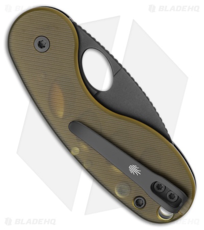 Kizer Microbe TSJ AirTi Slip Joint Knife PEI (2.14" Black PVD)