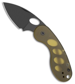 Kizer Microbe TSJ AirTi Slip Joint Knife PEI (2.14" Black PVD)