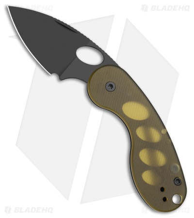 Kizer Microbe TSJ AirTi Slip Joint Knife PEI (2.14" Black PVD)