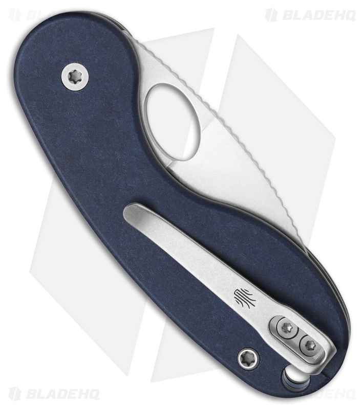 Kizer Microbe TSJ AirTi Slip Joint Knife Richlite Blue Canyon (2.14" SW)